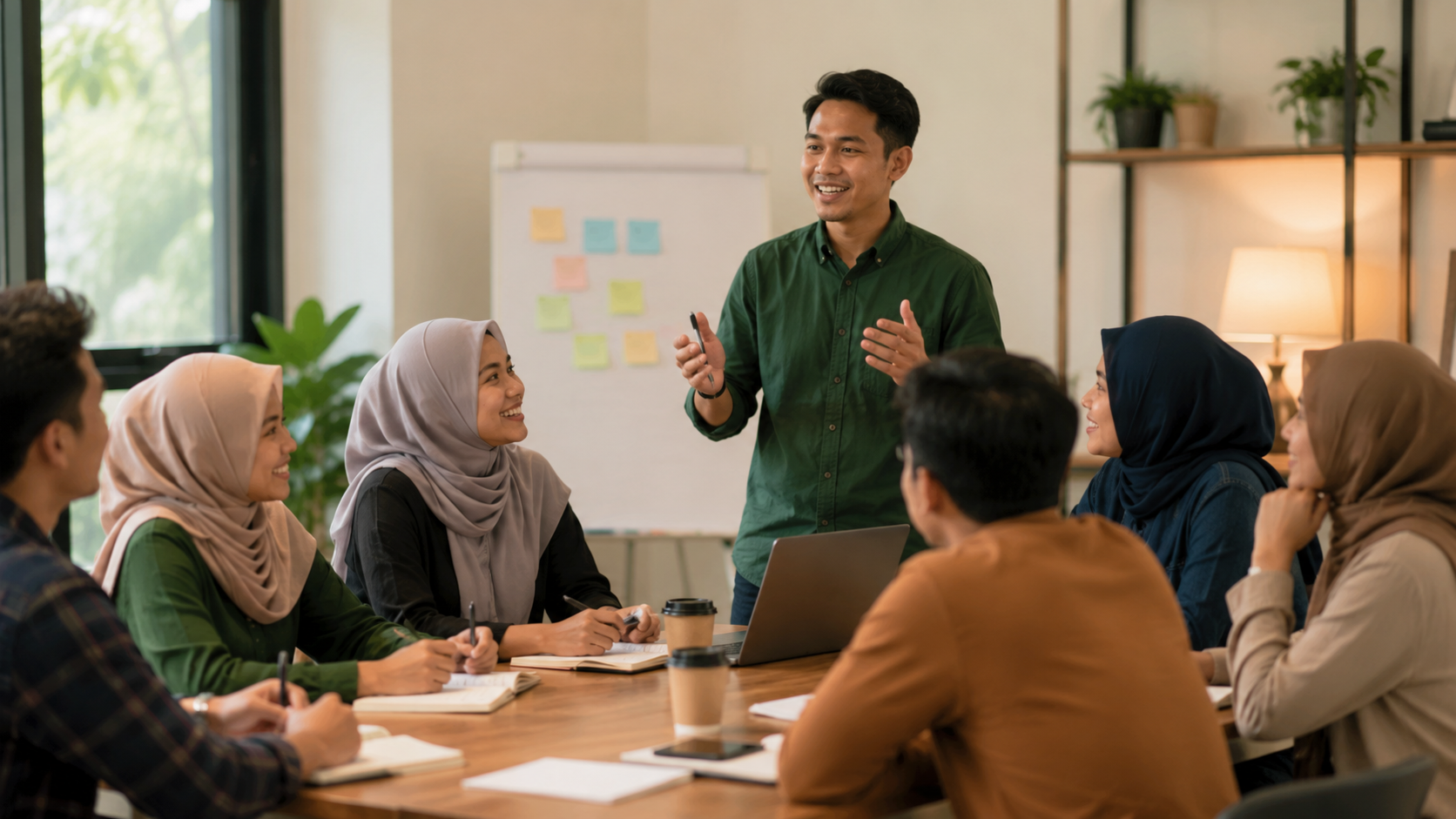 Sesi training dan mentoring komunitas pengusaha GoPengusaha